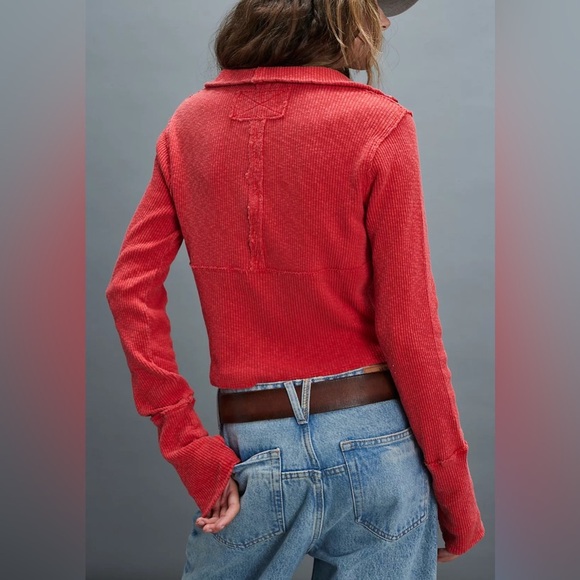 NWT We The Free Midnight Half Zip Top. Size Large. - Picture 3 of 10